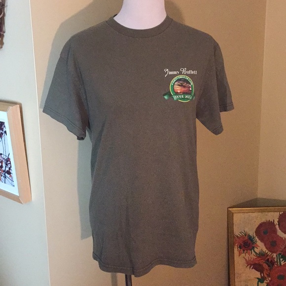 JIMMY BUFFETT Other - ‘05 JIMMY BUFFETT Size MEDIUM Band Concert Tee “A Salty Piece of Land” Official